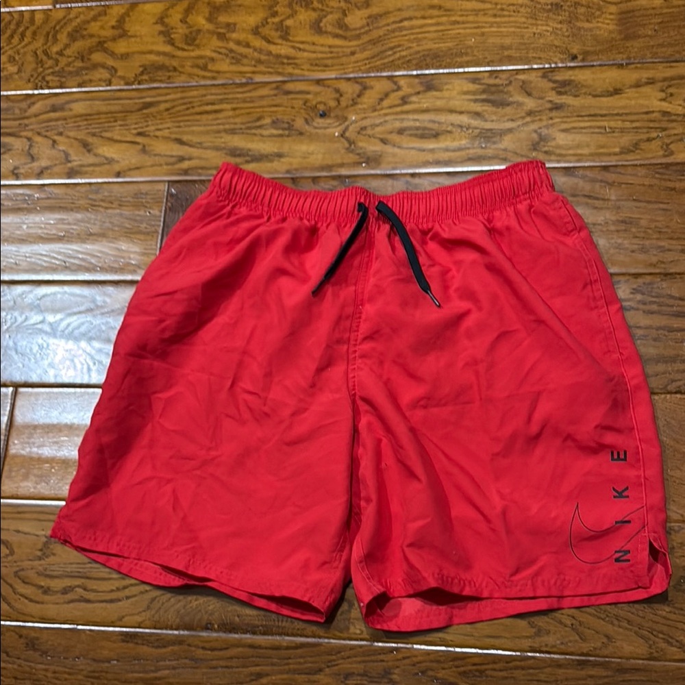 Nike Red Athletic Shorts